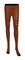 Black and Orange Tights - Striped Nylon Stretch Pantyhose Stocking Accessories for Every Day Attire and Costumes for Teens and Children